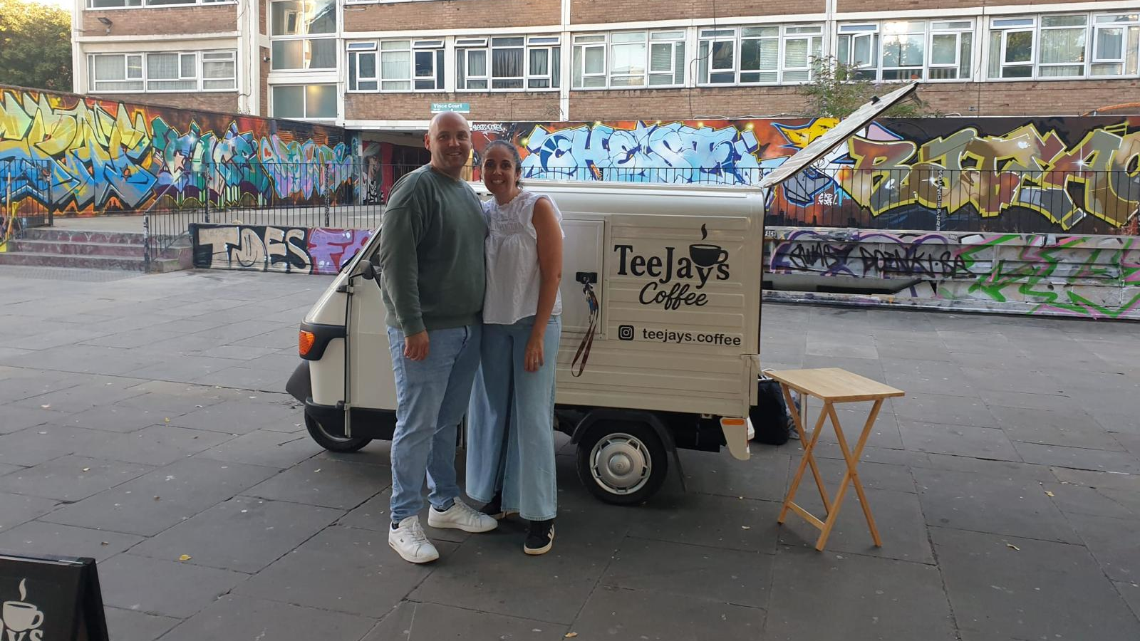 TeeJays coffee truck